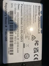 GAMBER JOHNSON Panasonic Toughbook® 20 Docking Station, Dual RF 7160-1265-02