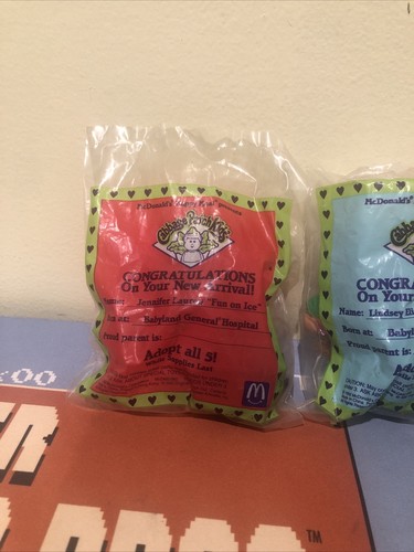 1992 McDonald's Happy Meal Cabbage Patch Kids Toys - LOT of 3 - Sealed / NIP - Picture 8 of 8