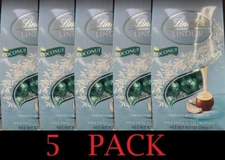 5x NEW Lindt LINDOR COCONUT Milk Chocolate Truffles 8.5 oz Bag - 5 PACK