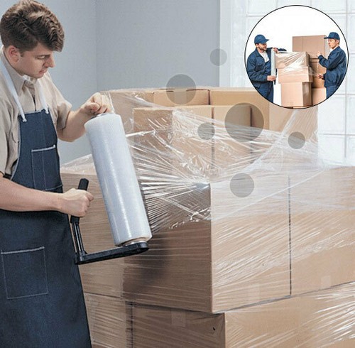 Ox Plastics Tough Pallet Shrink Wrap 80 Gauge Stretch Film Roll 18 X 1200 1 Pack - Picture 7 of 12