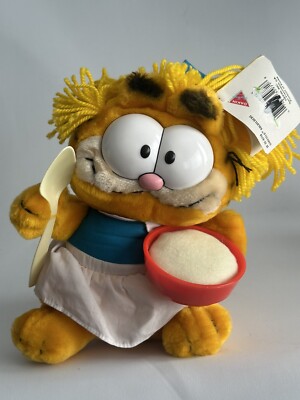 Dakin Garfield Plush Goldilocks Furry Tales Stuffed Animal 1981 Original Tag