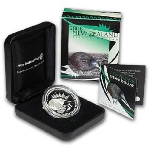 New Zealand - 2004 to 2019 Silver $1 Proof Series Coins-  Kiwi Proof Coins - Image 4 of 4