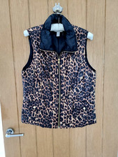 Animal Print Gilet Soft Shell - Chicos