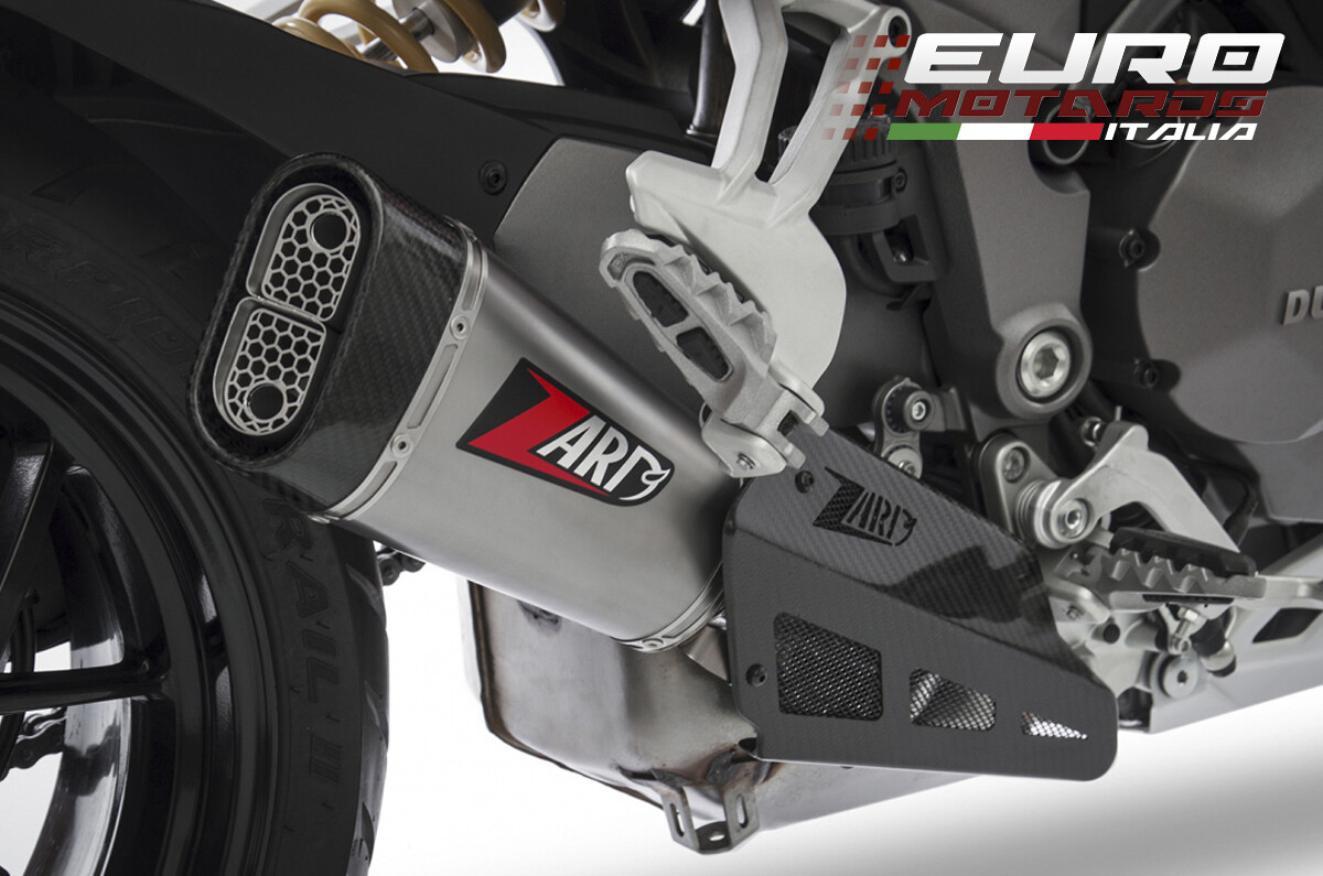 Ducati Multistrada 1260 201819 Zard Exhaust SlipOn Silencer Carbon