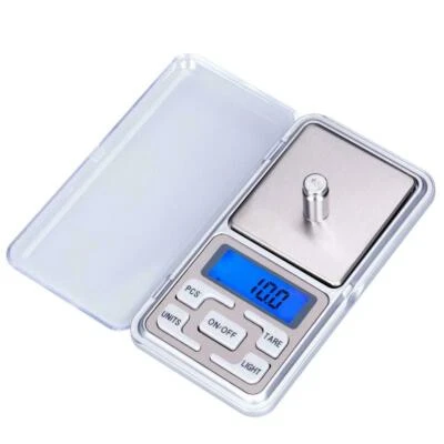 MOBITOOLS-UK Pocket Digital scale Scales Jewellery Gold Weighing Mini LCD Kitchen 0.1g 500g