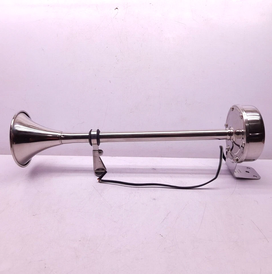 Marinco A-23 24V Single Trumpet Horn 11017XLP - Image 2 of 4