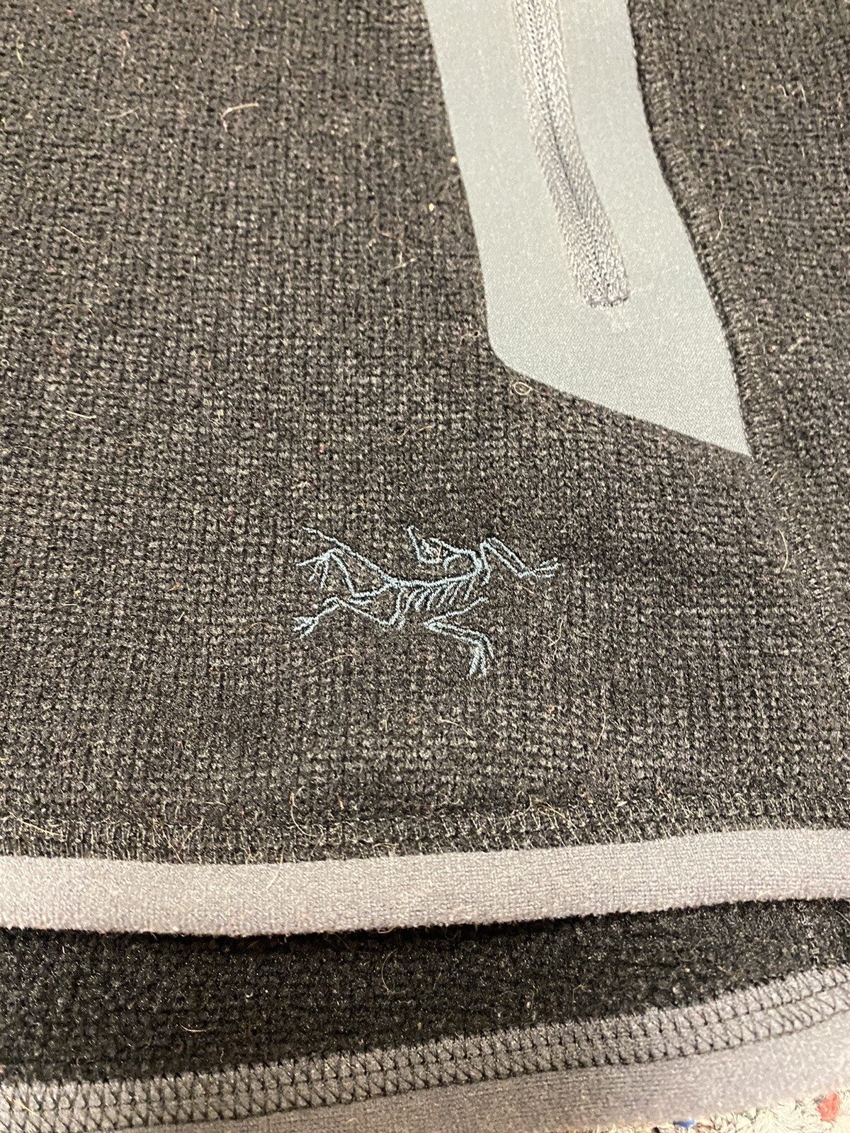 ARC'TERYX Gilet donna Arc’teryx Covert foderato in pile taglia small full zip nero gilet natura