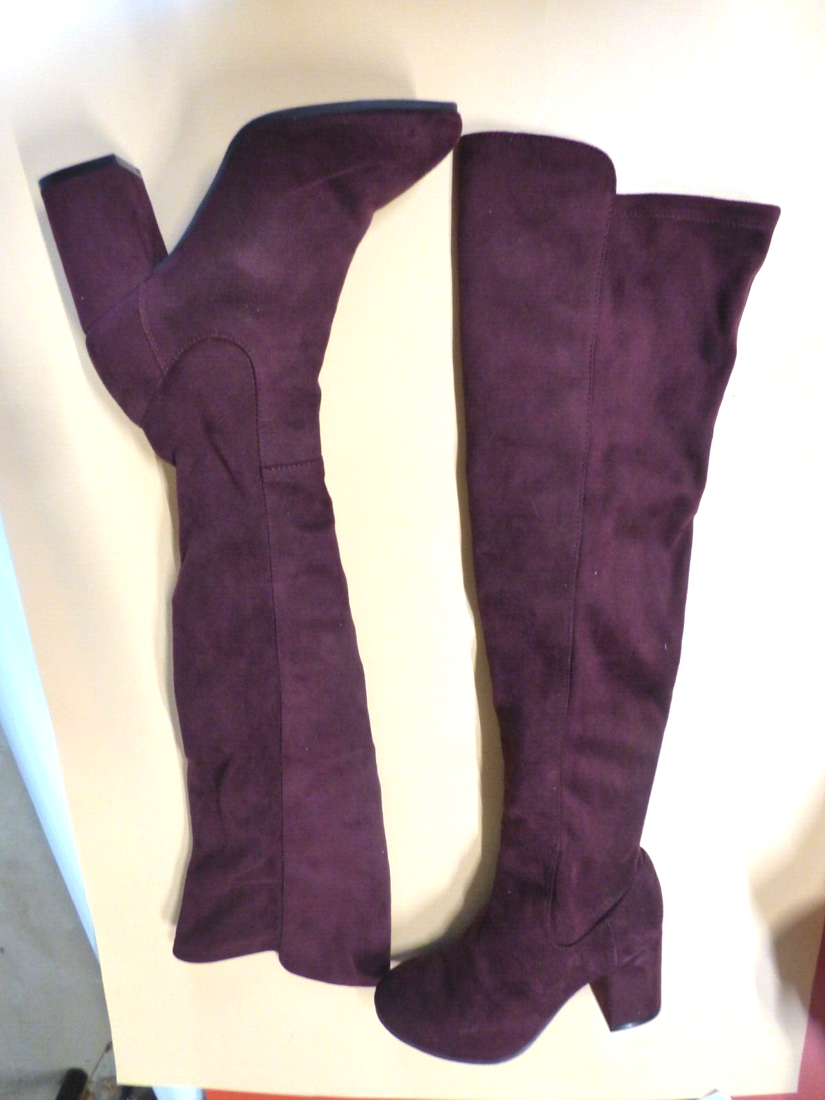 Microfiber Over-the-Knee Boots, 6.5 