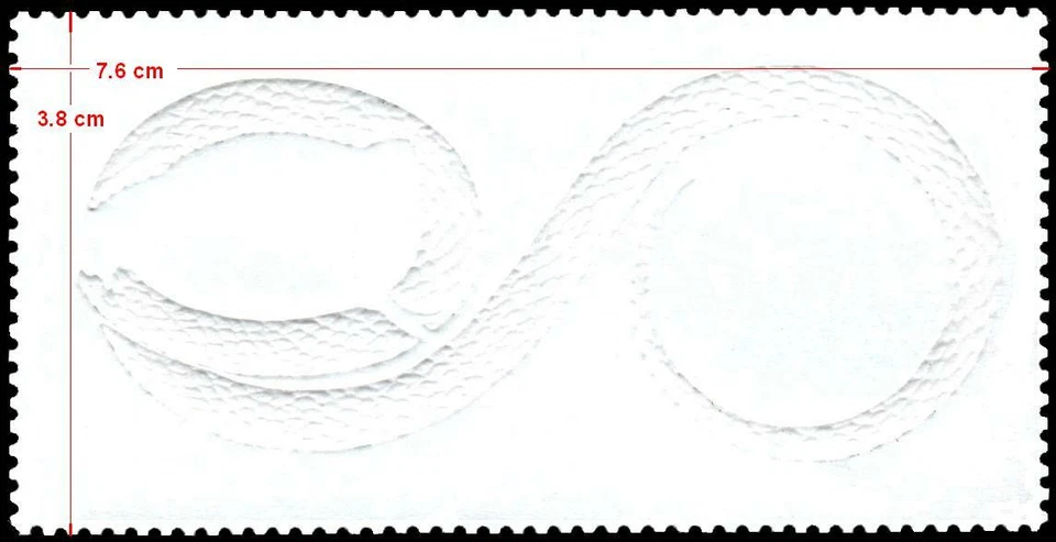 2781 BRASIL 2001 - AÑO NUEVO CHINO, AÑO DE LA SERPIENTE, RHM C-2363, MNH Foto 2 de 2