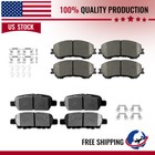 For 2014 2015 2016 2017 2018 2019 Nissan Rogue 8*Front Rear Ceramic Brake Pads