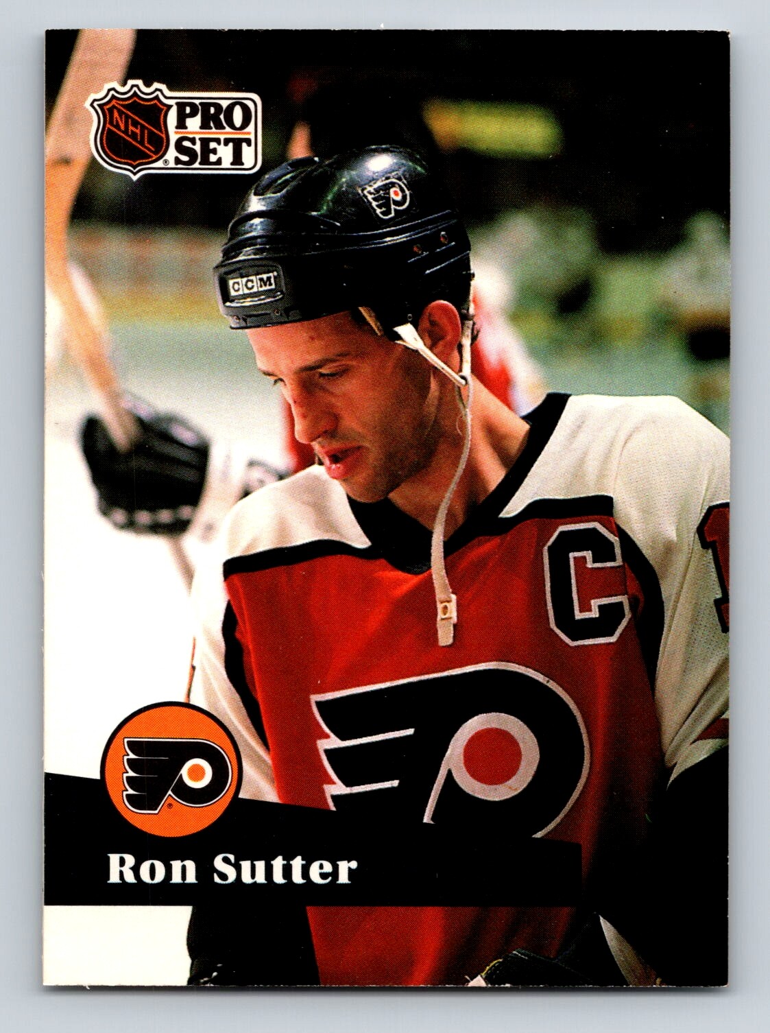 Ron Sutter 1991-92 Pro Set #178 Philadelphia Flyers