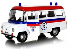 Nysa 522 Ambulance Polish Classic Car Model Toy Diecast 1:34-1:39 Scale Welly