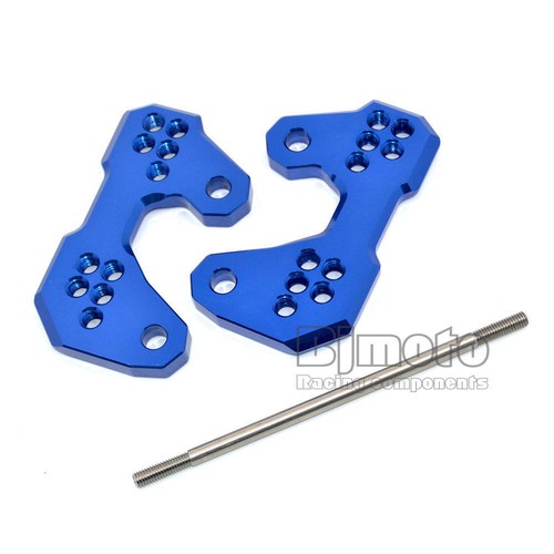 Adjustable Rearsets Bracket Base Footpeg Plate For Yamaha YZF R3/R25 MT-25 MT-03 - Imagen 11 de 24