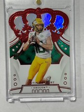 2020 Panini Chronicles Draft Picks - Crown Royale Draft Picks Justin Herbert #14