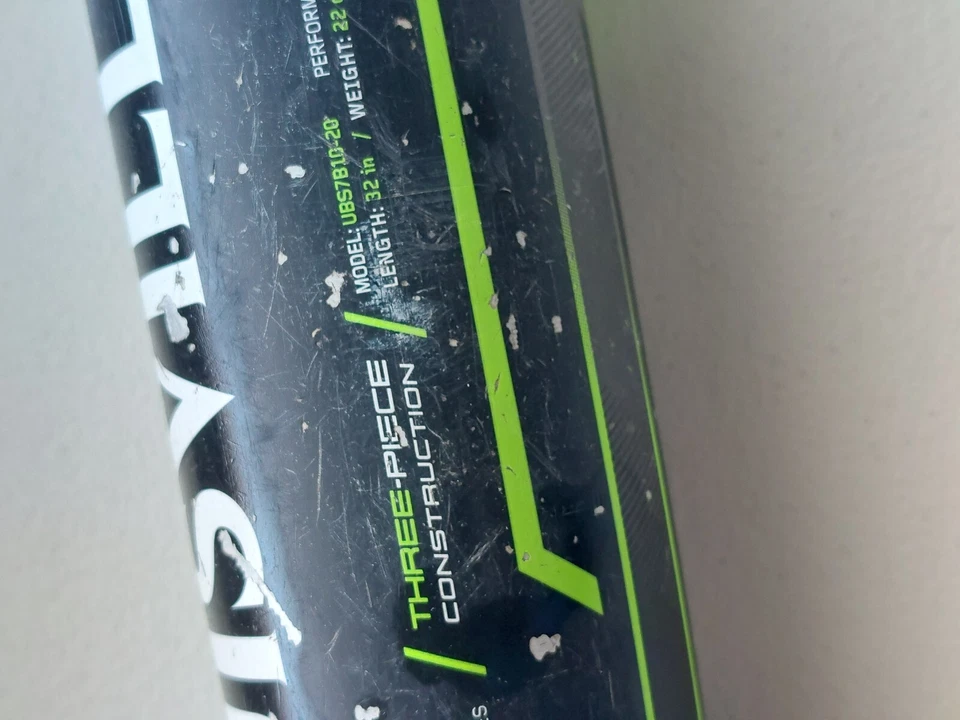 Louisville Slugger híbrido 3 piezas ST7UI+ aleación -10 EE. UU. 32/22 UBS7B10-20 usado Foto 4 de 4