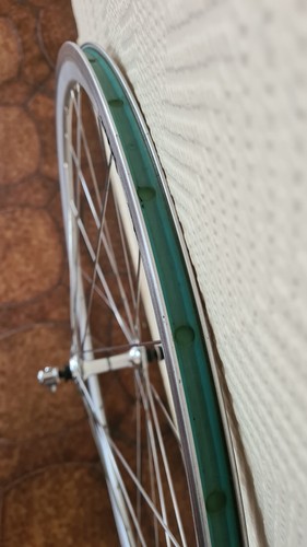 Shimano 600 Tricolor / RIGIDA DP 18 Rennrad Vorderrad. 700C. Clincher. - Bild 6 von 6