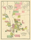Historic City Map - Olympia Washington - Whitham 1890 - 23 x 30