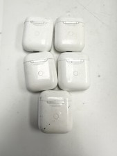 LOT OF 5 OEM UNTESTED Apple AirPods 2nd Gen Wireless Charging CASES ONLY A1938