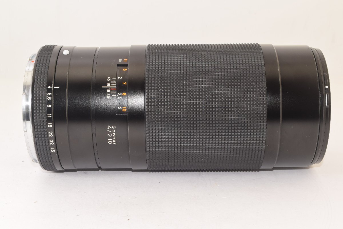 ☆美品【CONTAX】Carl Zeiss Sonnar 210mm F4 T* CONTAX Carl Zeiss Sonnar Sonnar 210mm F4 T* 645 Clean and