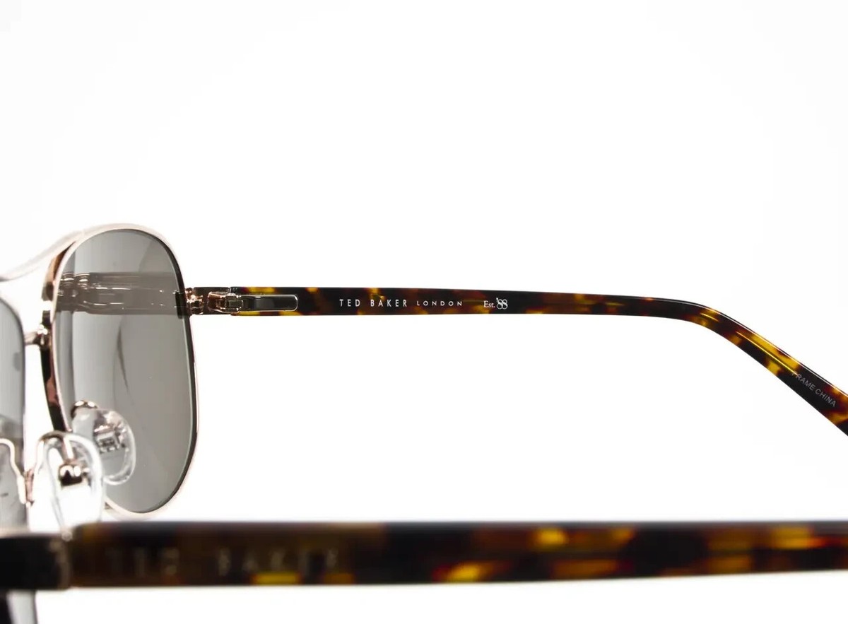 Ted Baker TB130 Sunglasses Authentic Unisex Gold Metal  display picture 3