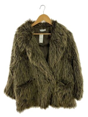 MAISON SPECIAL OTHER MIXED FUR SHORT COAT JACKET FREE Brown MAISON SPECIAL OTHER MIXED FUR SHORT COAT JACKET FREE Brown