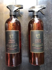 2x 32oz Hideaway Crisp Apple Home & Body Co Multi-Purpose Kitchen Cleaner Spray