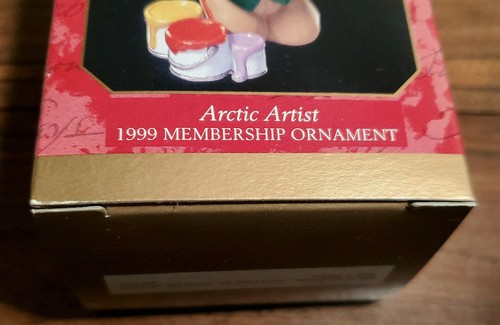 Hallmark Keepsake Collector's Club Arctic Artist 1999 Membership Ornament (NEW) - Picture 4 of 5