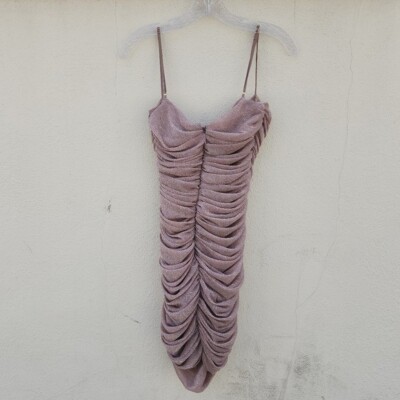 house of cb ella dress pink Clothing : Bodycon Dresses : 'Ella' Pink Floral Ruched Organza Mesh Mini Dress