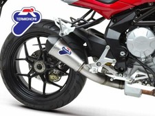 TERMINALE TERMIGNONI TITANIO CARBONIO PER MV AGUSTA BRUTALE 675 / 800 2012-2020 