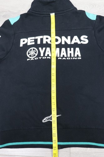 PETRONAS YAMAHA MotoGP Racing Vintage Used Full Zip Men's Jacket Sz M - Picture 20 of 20