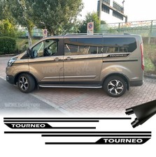 Adesivi Stickers Fasce Laterali per Auto Van Ford Transit Tourneo Custom Sport