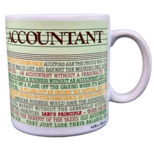 Accountant Kenneth Grooms Paul Dickson Mug The Toscany Collection