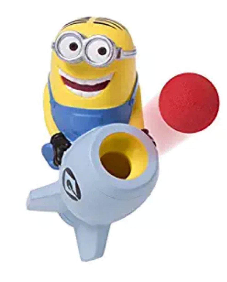 Despicable Me Dave the Minion Soft Foam Ball Launcher Toy by Hog Wild