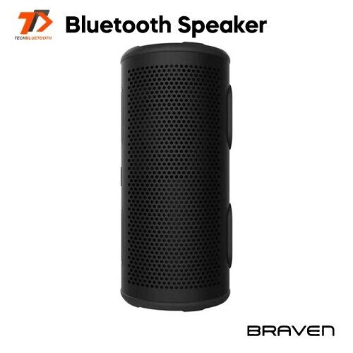 Braven STRYDE 360 wasserdichter Bluetooth Lautsprecher schwarz 2500mAh tragbar drahtlos - Bild 1 von 3