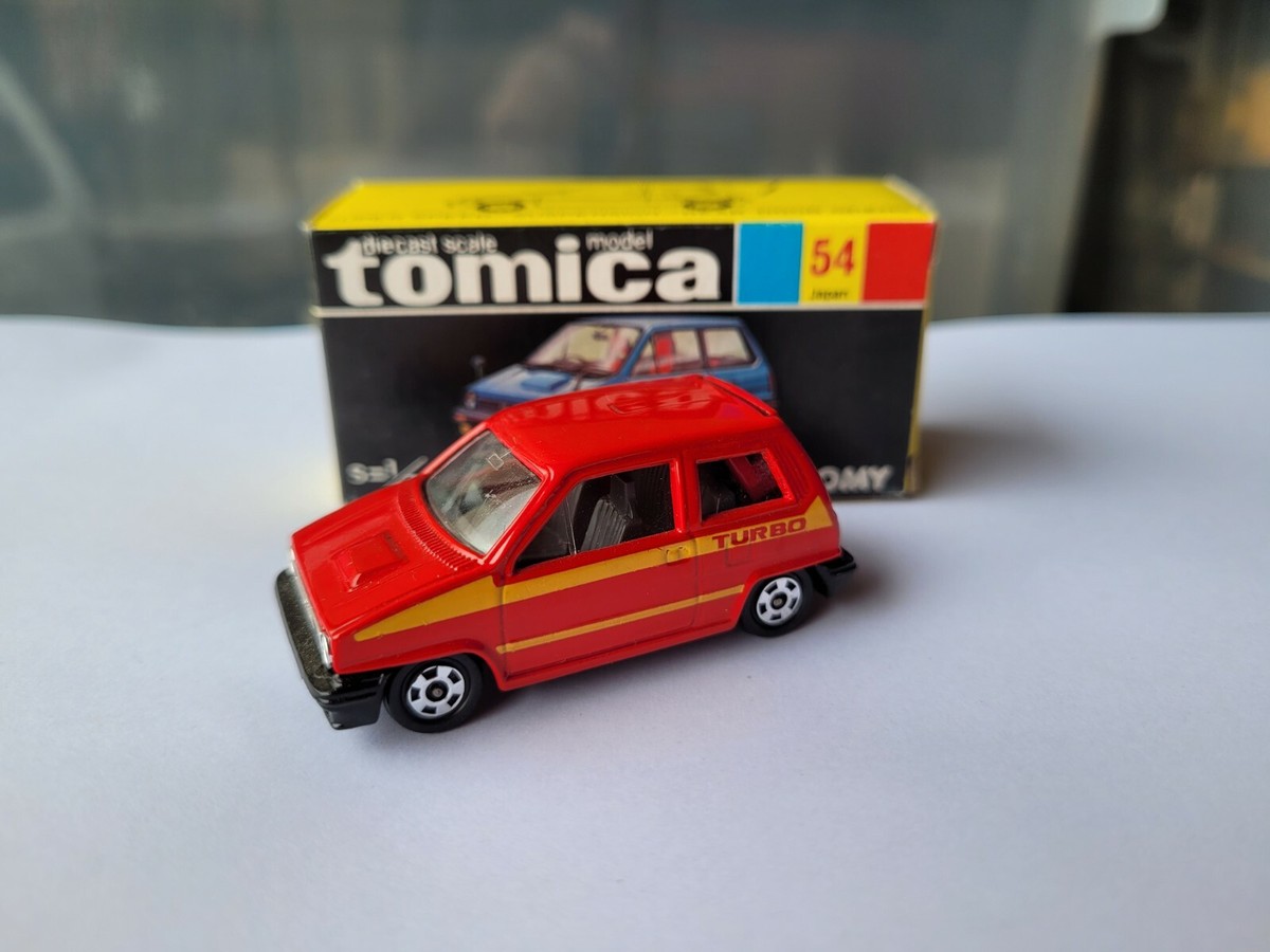 TOMICA 54 - HONDA CITY TURBO [RED] NEAR MINT VHTF BOX GREAT