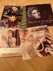 Madonna 45 rpm 7" Lot Of 4 Picture Sleeves VG Like A Virgin Material Girl Plus 2