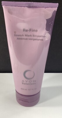 Avon Solutions Re-Fine Stretch Mark Smoother 6.7 Oz  200 ml New 2003