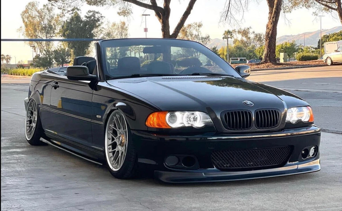 BMW E46 csl front bumper lip spoiler sedan coupe cabrio e46