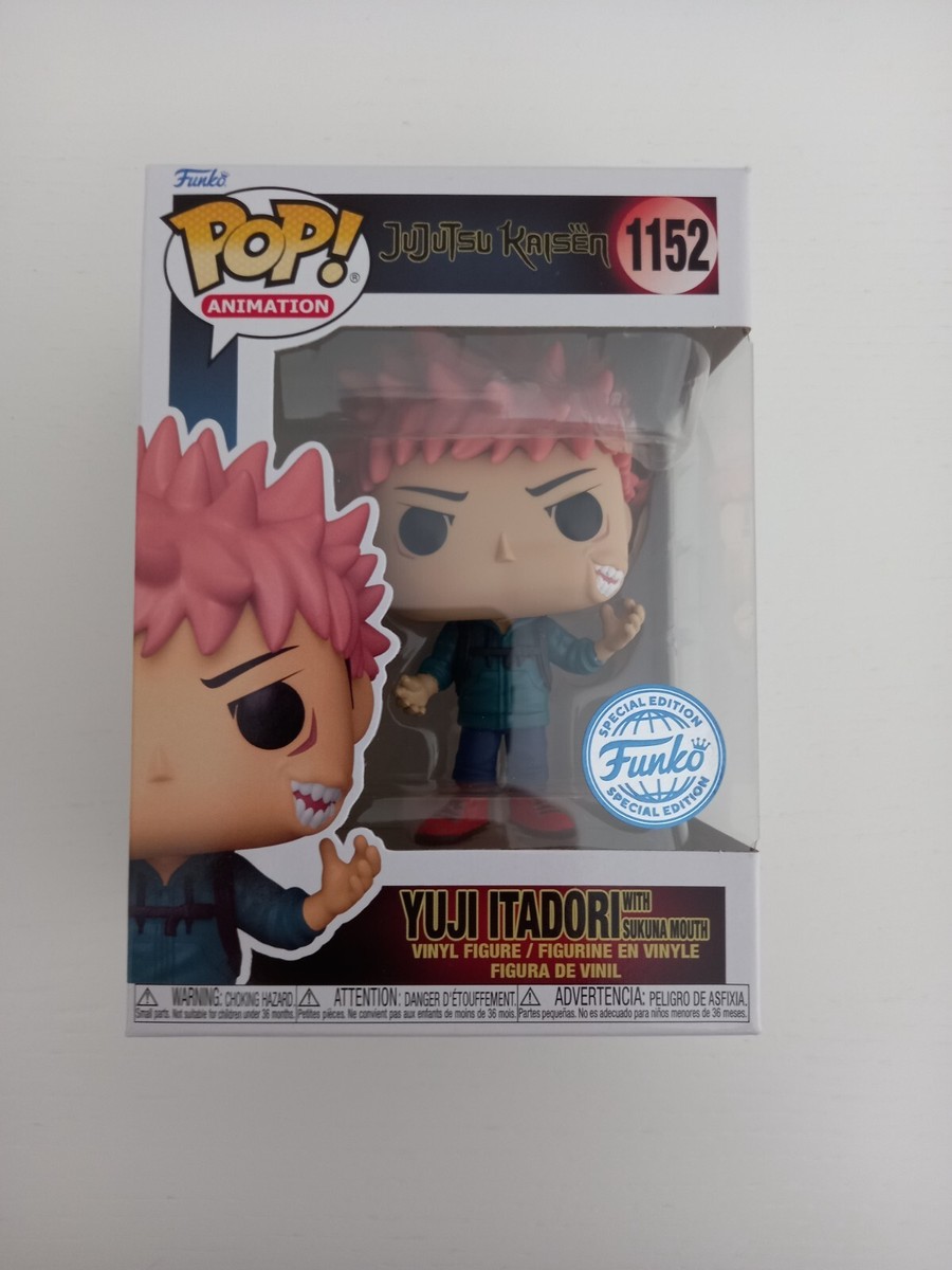 Funko Pop! Yuji Itadori (Sukuna Mouth) #1152 - Jujutsu Kaisen