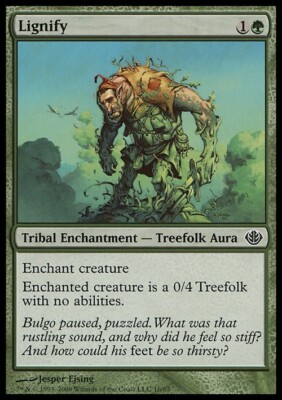Lignify ~ Duel Decks [ EX ] [ Magic MTG ]