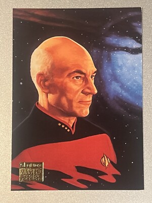 1994 Star Trek Master Series Skybox #48 Capt. Jean-Luv Picard The Next Gen. NM+