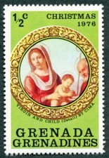 GRENADINES OF GRENADA 1976 1/2c SG199 mint MNH FG Christmas Cima a ##W38
