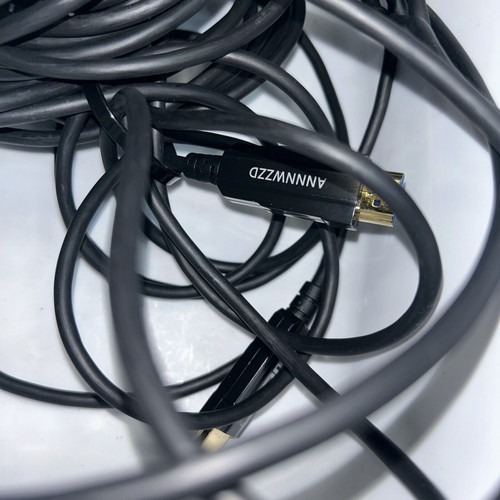 Fiber Optic HDMI Cable 4K 60Hz, Fiber HDMI Cable 2.0 (100 Feet) Read Description