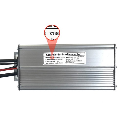 30A 36V 48V KT Waterproof Controller For 1000W 1500W E-bike Brushless Motor - Picture 4 of 14