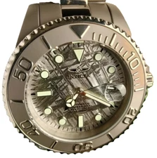 Invicta Grand Diver Auto Meteorite Titanium A Rare Find! 45673