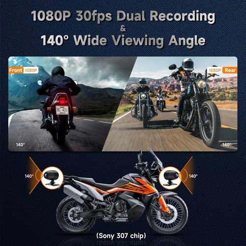 CL876-6.86" Motorcycle Navigator Wireless CarPlay Android Auto with camera &TPMS - Picture 4 of 19