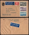 1951 Canada First Day Cover – Historic Transports Series–Airmail to Switzerland