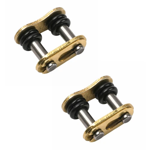 2pcs 428 Gold Chain Master Connecting Link O-Ring Motorcycles ATV Pit Dirt Bikes