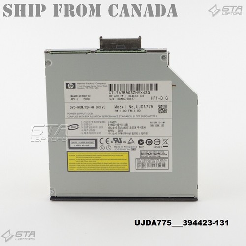 DVDROM/CDRW Drive UJDA775 for HP 6910P 6710P Laptop 394423131 eBay