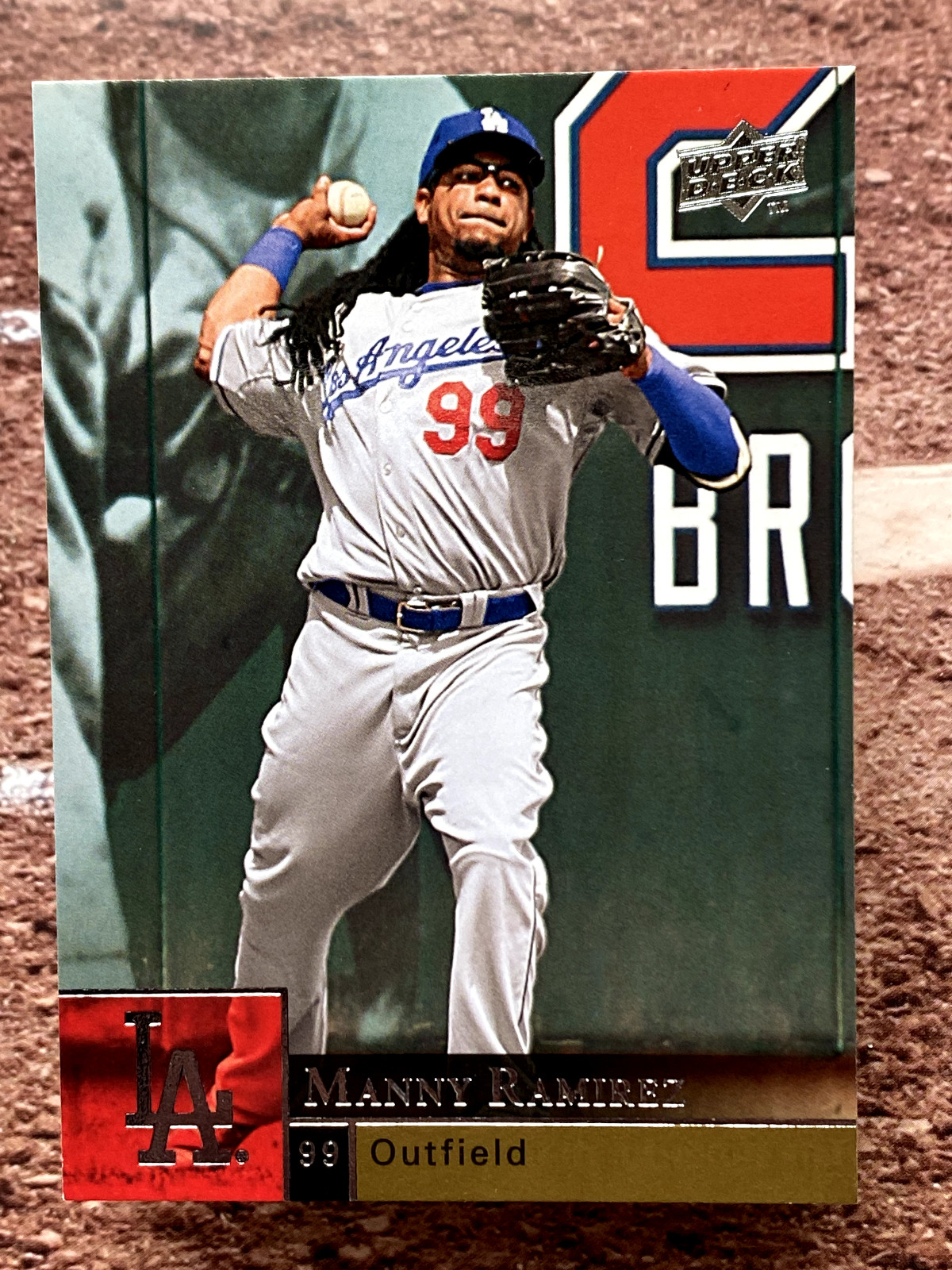 2009 Upper Deck Manny Ramirez #191 Los Angeles Dodgers